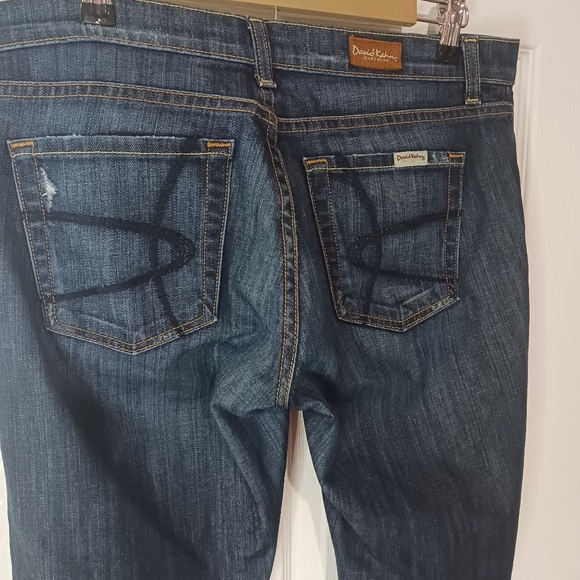 David Kahn darkwash distressed jeans - Picture 8 of 11